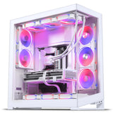 Phanteks Nv9 Mk2 Argb  (Blanco, Tempered Glass X 2) Ph-Nv923tg_dmw02