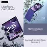EAN 0840493611792 - Motorola razr 70 ultra 17,7 cm (6.96") SIM doble Android 16.0 5G USB Tipo C 16 GB 512 GB 5000 mAh Violeta imagen 19