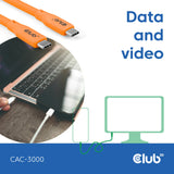 EAN 8719214473211 - CLUB3D Kabel / Adapter cable USB USB4 Gen 2x2 2 m USB C imagen 7