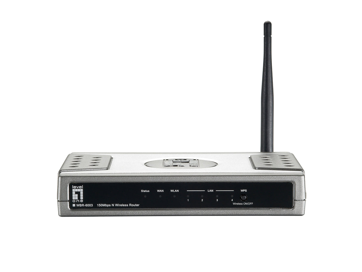 EAN 4015867149348 - LevelOne WBR-6003 router inalámbrico Ethernet rápido Plata imagen 3