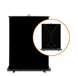 Walimex Pro Roll-Up Panel Hintergrund 155x200cm Schwarz
