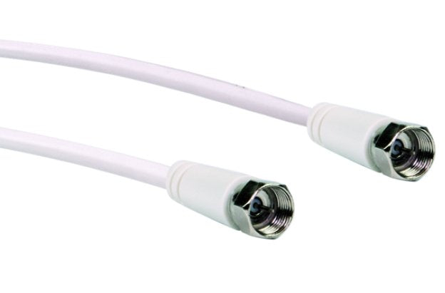 Schwaiger Sat Empfängercable 75 Db 1,5m Blanco