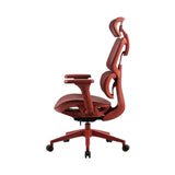 Silla De Oficina  Onex Ventra Premium De Malla, Roja