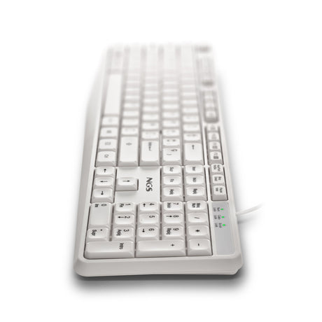 EAN 8435430628319 - NGS HERITAGE teclado Universal USB QWERTY Español Blanco imagen 3