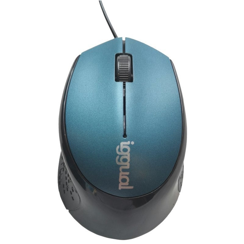 Iggual Ratón Óptico Com-Ergonomic-R-800dpi Azul