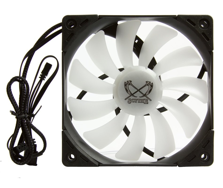 Scythe Kaze Flex Rgb 1200 120x120x27, Ventilador De Caja Su1225fd12mr-Rh