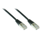 Cable De Red Cat5e 3 0m Negro Sf Utp 2xrj45 Pvc Cca