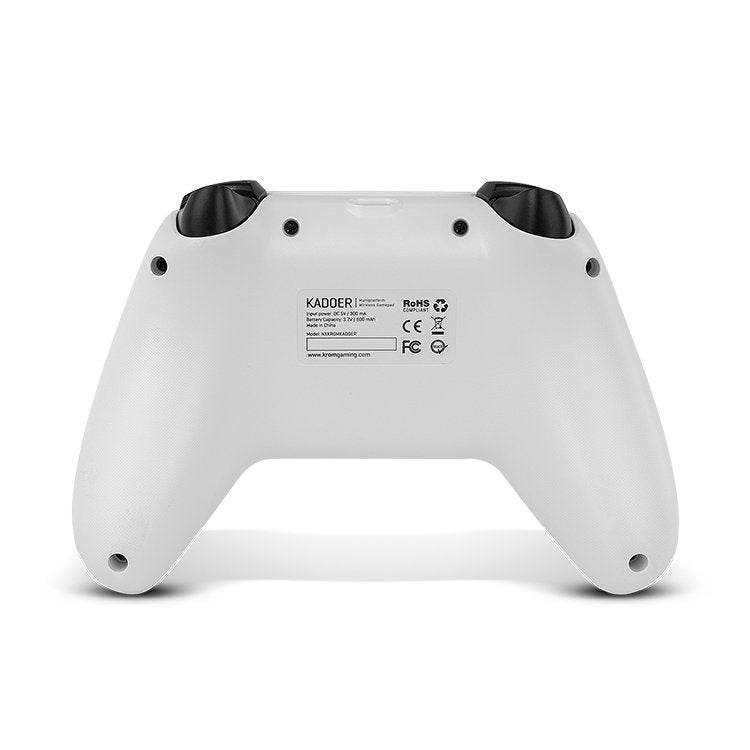 Gamepad Krom Kadoer Inalambrico Multiplataforma Blanco 5.0