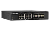 Qnap Qsw-3216r-8s8t Switch No Administrado L2 10g Ethernet [100/1000/10000] Negro