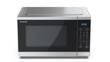 Microondas Sharp Yc-Mg252ae-S  Con Grill 25 L 900 W Negro, Plata