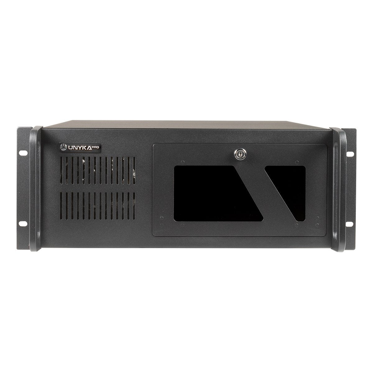 Caja Pc Unykach 19 4u Uk 4229 Evo Forntal Con Puerta De Seguridad Filtro Antipolvo Usb 3.0 Sin Fuente De Alimentación