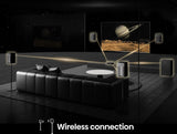 Barra De Sonido Hisense Ht Saturn 4.12. Dolby Atmos Subwoofer Inalámbrico 480 W Negro