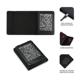 Funda Subblim Clever Ebook Para E-Reader 6'/15.24cm Black Material Exterior Símil Fibra De Carbono Cierre Mediante Solapa Magnética