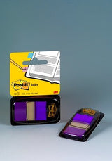 Marcador Index Post-It Mediano 3m Dispensador 50 Unidades Violeta
