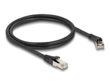 Delock Rj45 Cable De Red Cat.8.1 S/Ftp Macho 45° Nach Rechts Angular