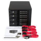 EAN 0065030859547 - StarTech.com HSB4SATSASBA panel bahía disco duro Negro imagen 6