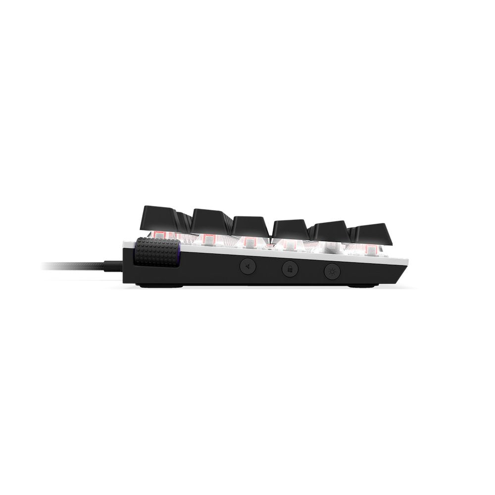 Teclado Alemán Nzxt Function Minitkl Usb Qwertz Negro, Blanco