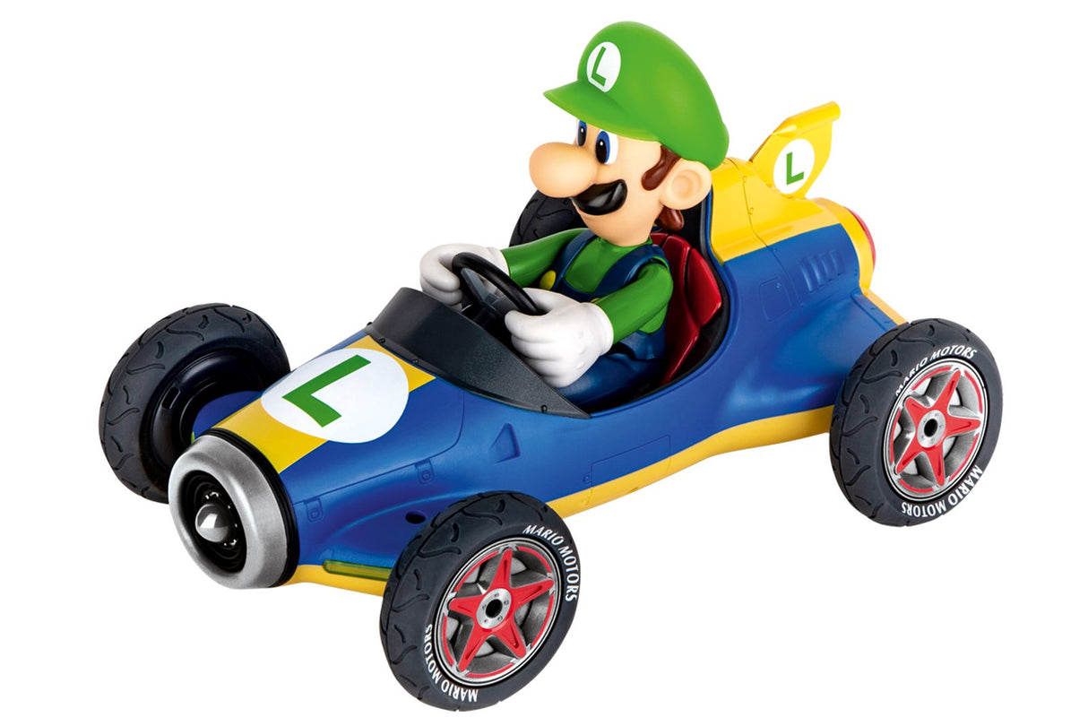 Carrera Rc 2,4 Ghz 370181067 Nintendo Mario Kart Mach 8, Luigi