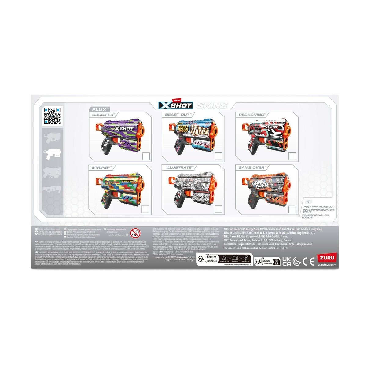 Zuru X-Shot - Flux Illustrate, Dart Blaster 36516d