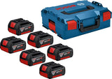 Bosch 6 X Gba 18v 4.0ah Profesional, Batería  Akku 1600a02a2s