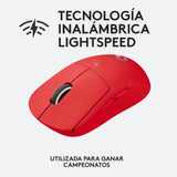 Mouse Logitech G Pro Superlight Wl Rojo