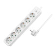 EAN 4052792057799 - LogiLink LPS247 base múltiple 1,5 m 6 salidas AC Interior Blanco imagen 1