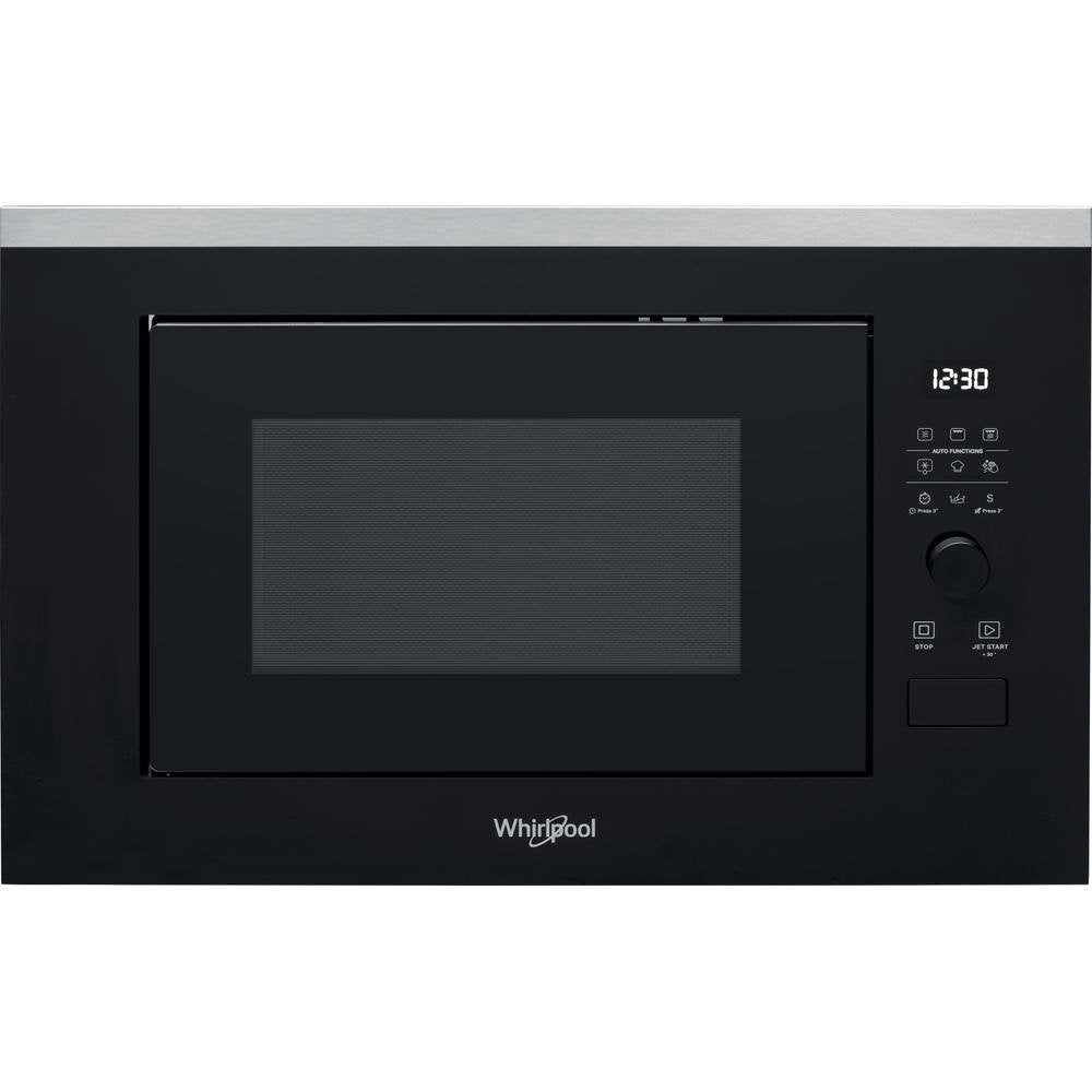 Microondas Integrable Whirlpool Wmf250g Capacidad 25 L Con Grill Color Negro