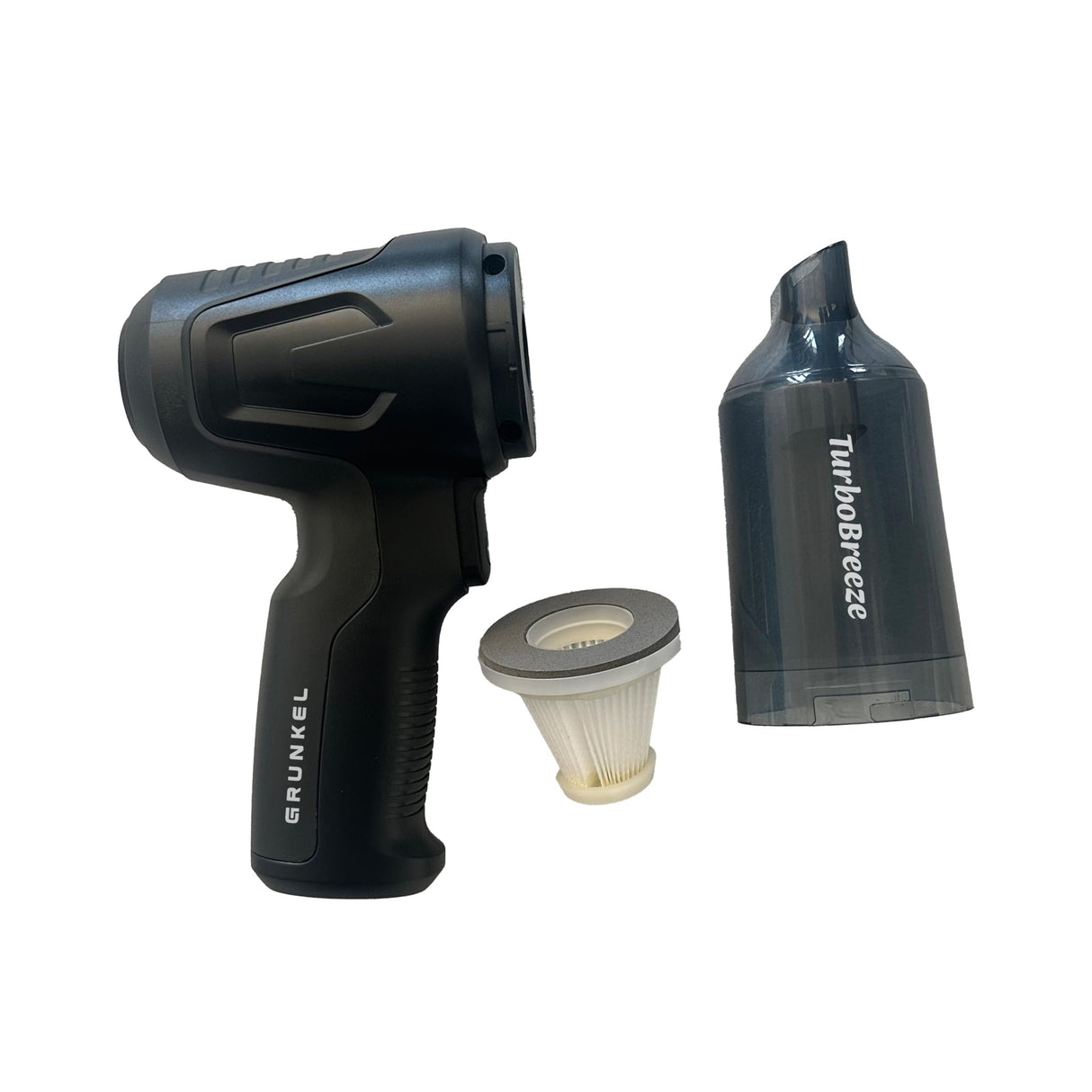 Aspirador De Mano Con Batería Grunkel Carforce2 Autonomía 25 Min 80w