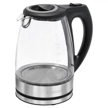 EAN 4004470303216 - Bomann WKS 6032 G CB tetera eléctrica 1,7 L 2200 W Transparente imagen 1