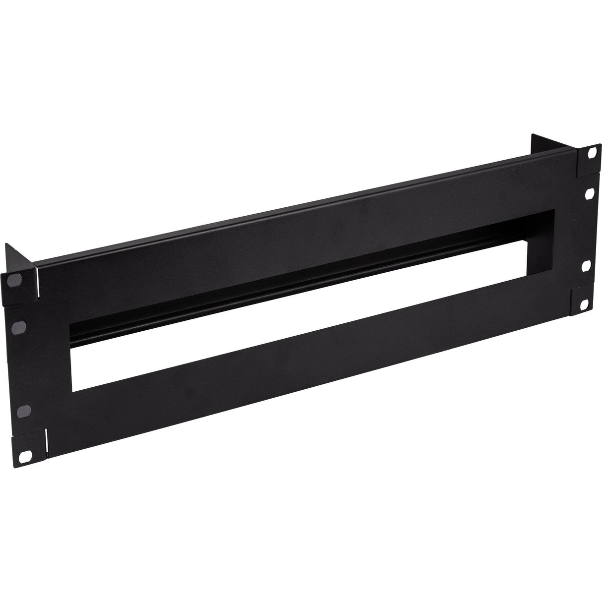 Inline® 19" Circuit Breaker Strip 3u, With Top-Hat Rail, Negro