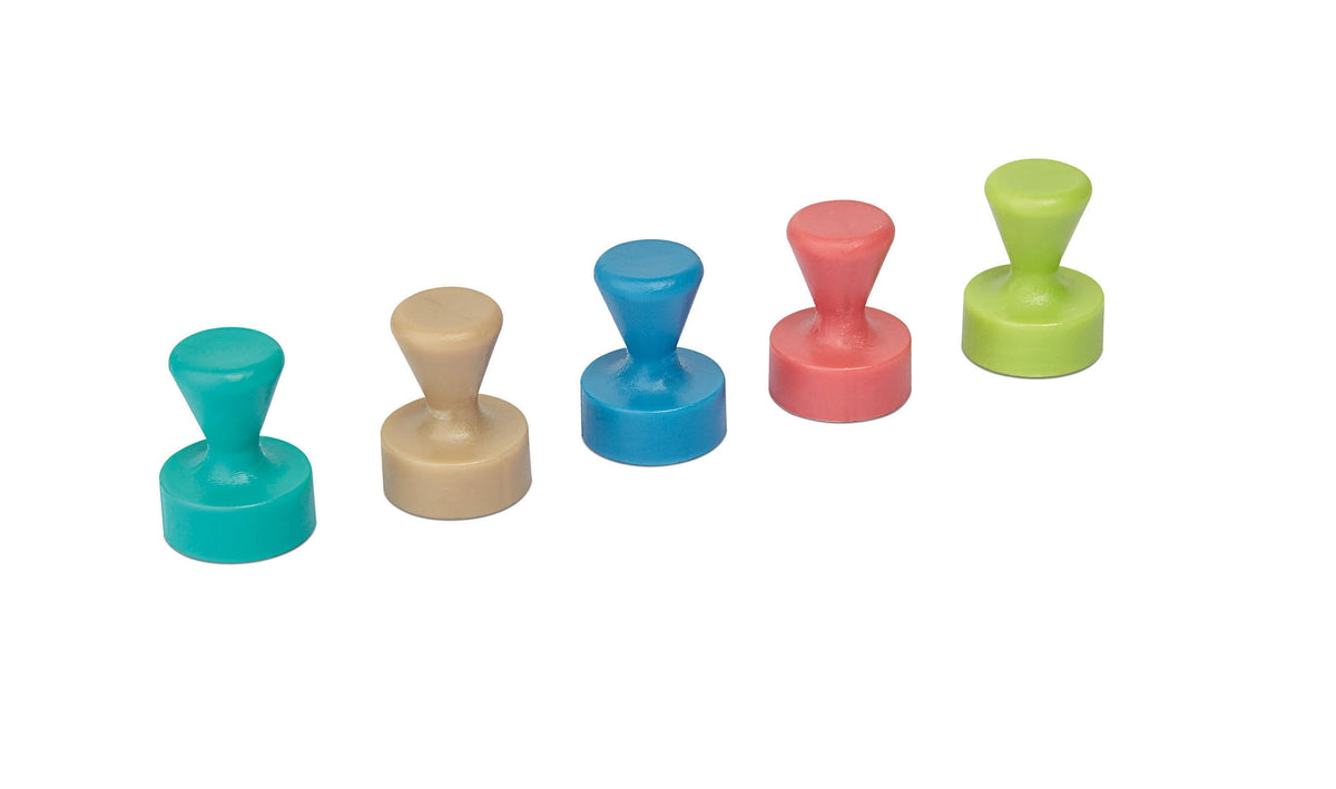 Maul Neodym-Kegelmagnete 12mm 10 Unidades Div. Colores