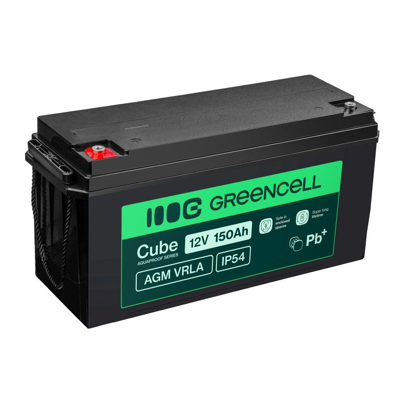 EAN 5904326376304 - Green Cell AGM12V150AH-J batería para sistema ups Sealed Lead Acid (VRLA) 12 V 150 Ah imagen 1