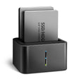 EAN 8595247906472 - Axagon ADSA-D25 base de conexión para disco duro USB 3.2 Gen 1 (3.1 Gen 1) Type micro-B Negro imagen 1