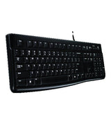 Logitech K120 Corded Teclado Teclado Usb Ruso Negro