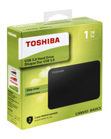 Disco Duro Externo Toshiba Canvio Basics Hdtb410ek3aa - 1tb · Usb 3.0 · 2.5