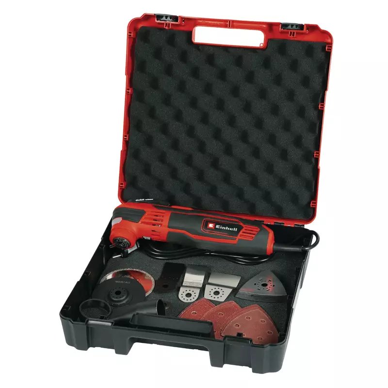 Herramienta Multifunción Einhell Te-Mg 350 Eq  Rojo/Negro