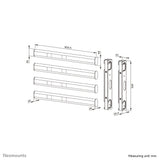 EAN 8721246340256 - Neomounts AFL55-975BL accesorio para soporte de televisor imagen 11