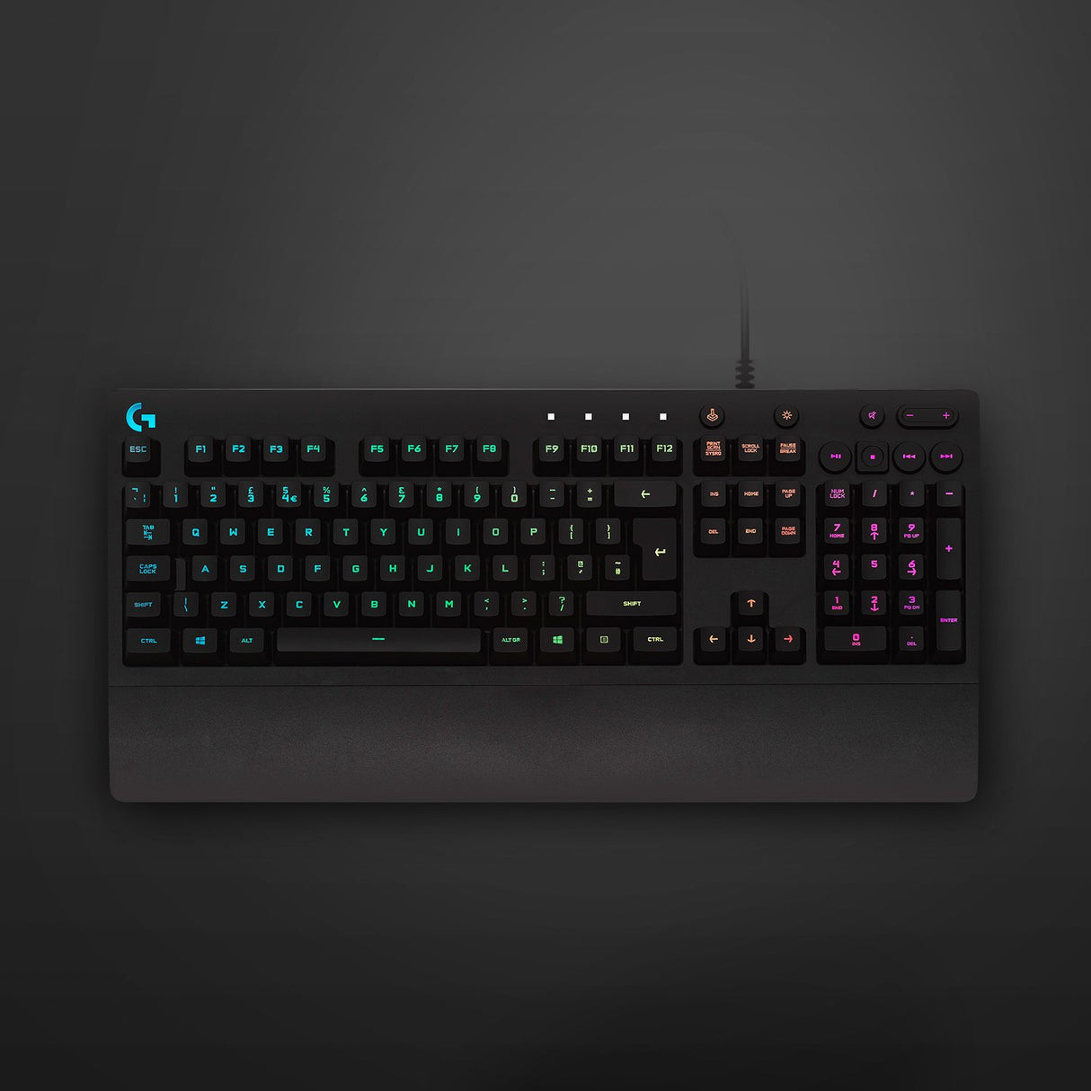 EAN 5099206065932 - Logitech G 920-008089 teclado Juego USB QWERTZ Suizo Negro imagen 6