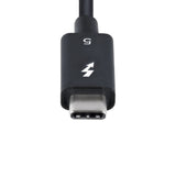 EAN 0065030910064 - StarTech.com TBLT5MM80CM240W cable Thunderbolt 0,8 m 80 Gbit/s Negro imagen 4