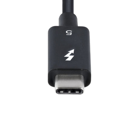 EAN 0065030910064 - StarTech.com TBLT5MM80CM240W cable Thunderbolt 0,8 m 80 Gbit/s Negro imagen 4