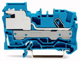 Wago 2006-7114 1-Leiter-N-Trennklemme,6 Mm,Push-In Cage Clamp ,Blau