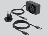 Estación De Acoplamiento Delock Usb Tipo-C Para 2 X Sata Hdd / Ssd Transparente 64090