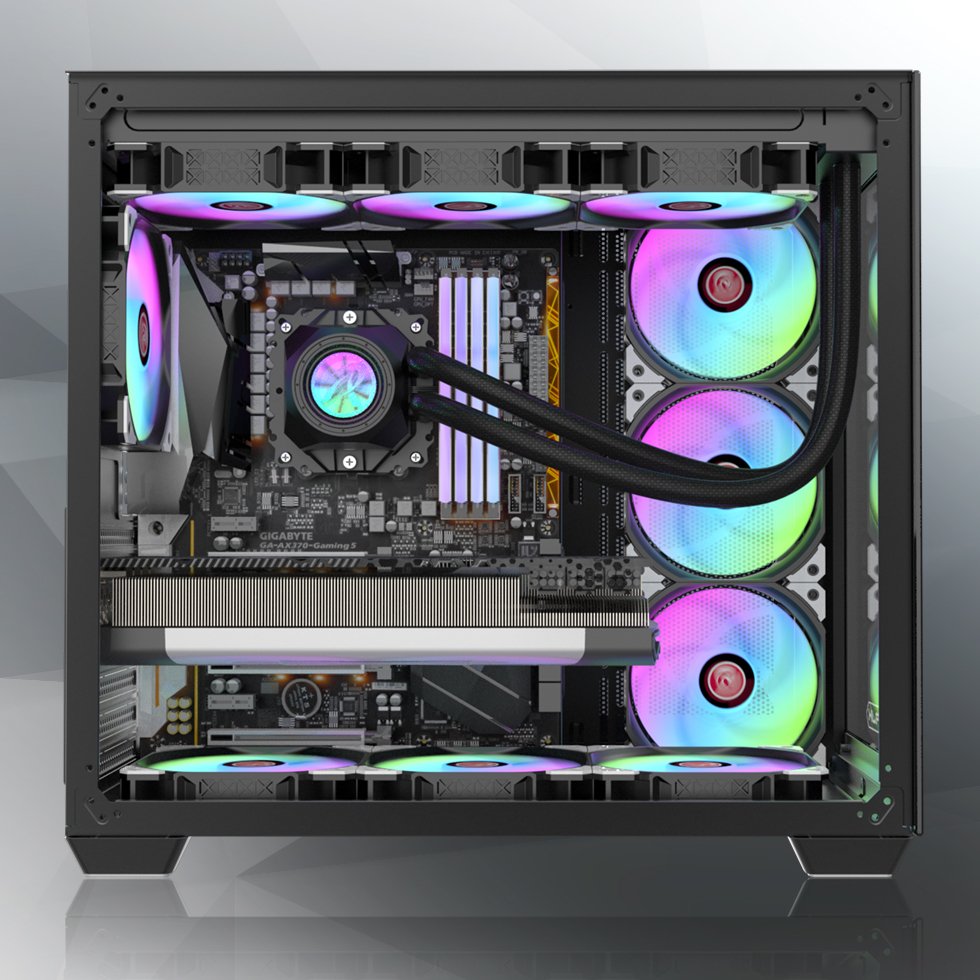 EAN 4715109924091 - RAIJINTEK PAEAN C7 Midi Tower Negro imagen 10