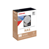 Disco Toshiba N300 Nas 6tb Sata 3.5" 7200rpm 256mb Retail