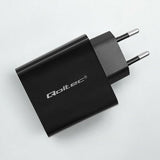 Qoltec 52378 Super Quick Pd Charger 1xusb-C 1xusb 45w 5-20v 2.25-3a Black