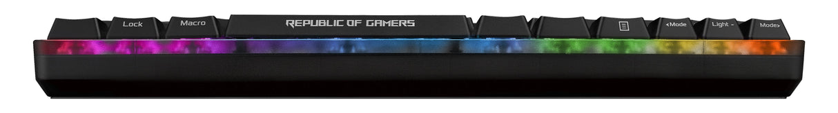 Teclado Francés Asus Rog Falchion Rf Inalámbrica + Usb Azerty Negro