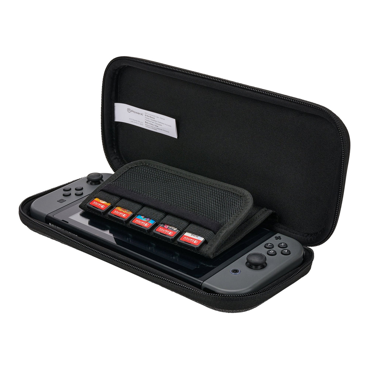 Powera 1522651-01 Funda Para Consola Portátil Funda Protectora Rígida Nintendo Carbón Vegetal