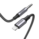 Ugreen Lightning To 3.5mm Adapter Cable 1m