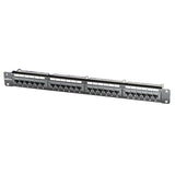 Roline Kat.5e Class D 48,26cm 19zoll-Patchpanel 24 Ports Utp Schwarz