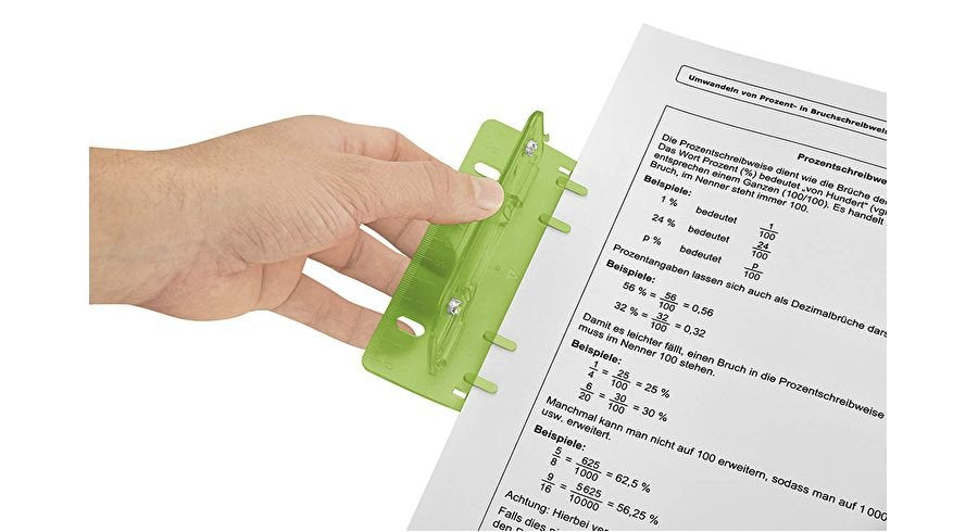 Wedo Taschenlocher Verde